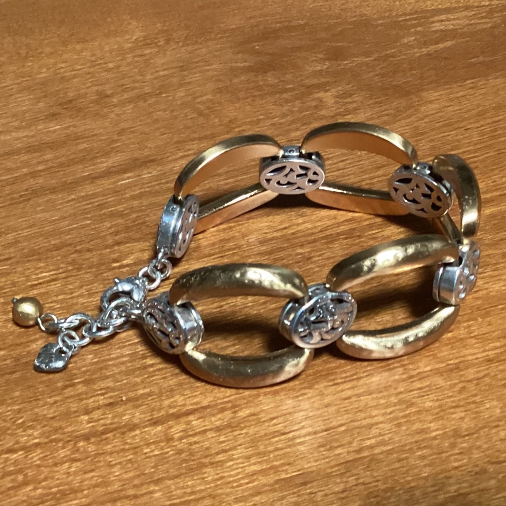 Brighton Silver/Gold-tone Bracelet